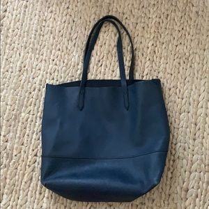 Navy J Crew Tote